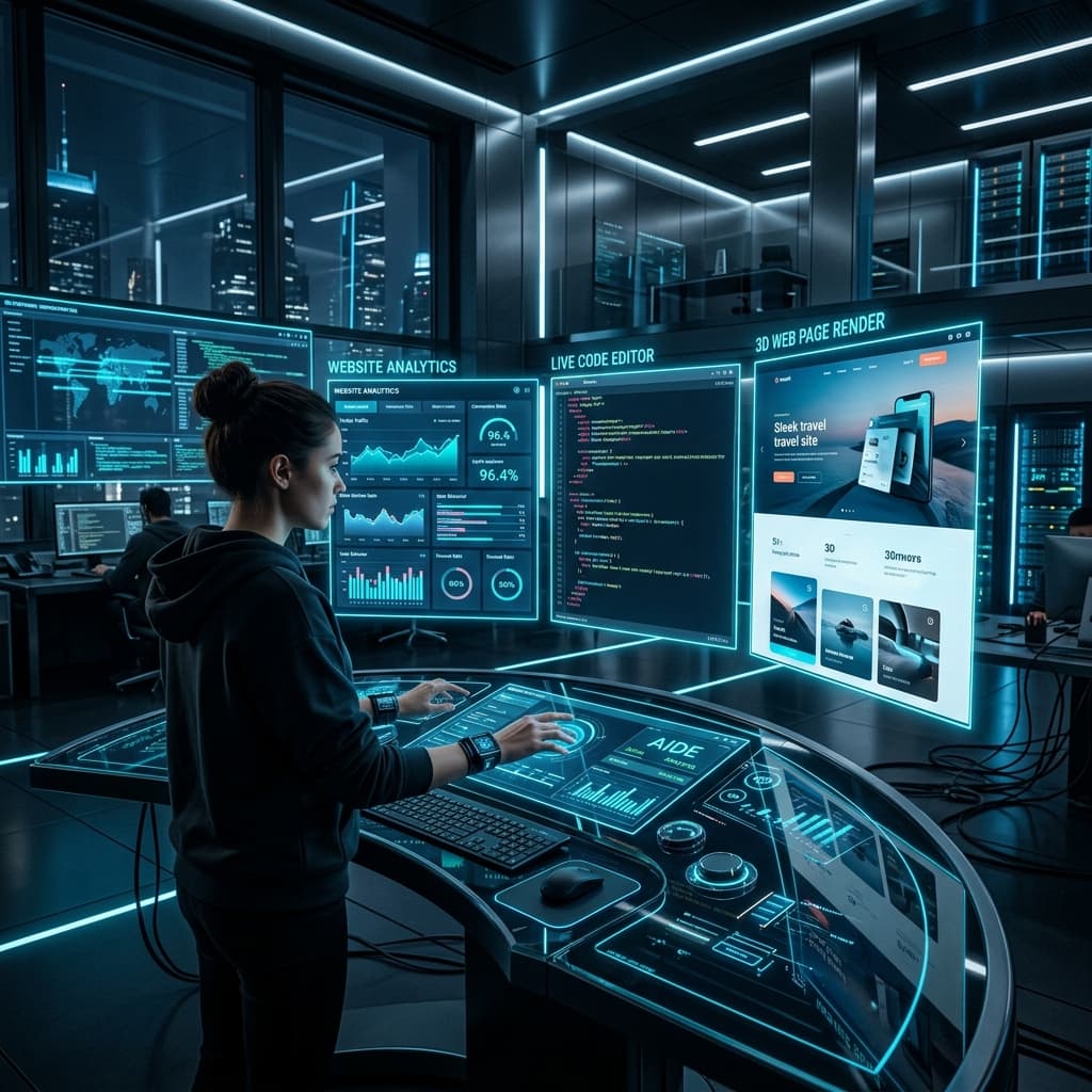 AI-Powered Web Dashboard